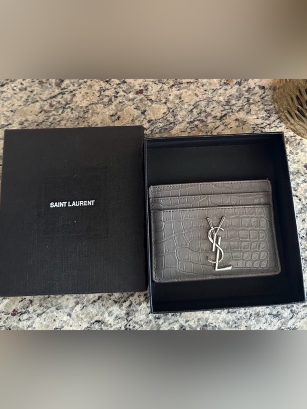 YSL card holder